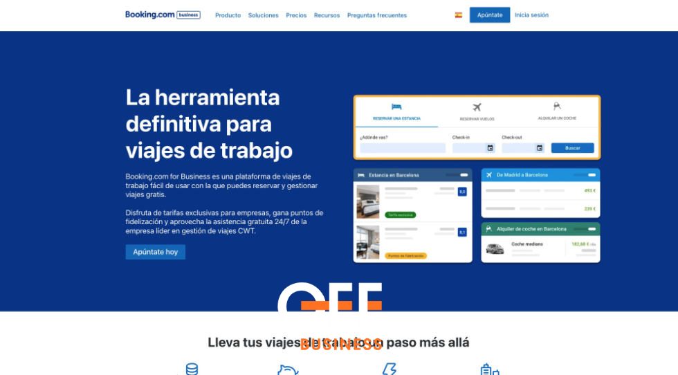 Booking Business - Viajes de trabajo