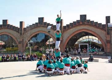 Taller de castellers - team building