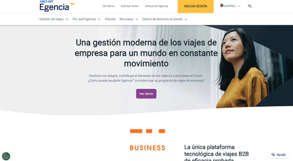 Egencia - Agencia de viajes B2B