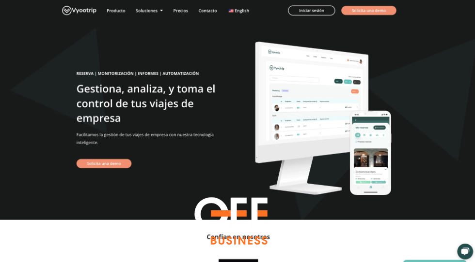 Vyootrip - Gestión de viajes de empresa